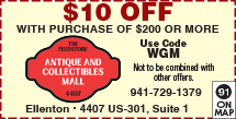 Discount Coupon for The Feedstore Antique and Collectibles Mall